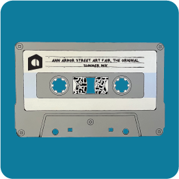 2025 Poster Coasters (set of 5) - Featured Artist Andy Adams
