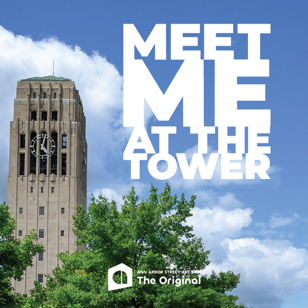Meet Me at The Tower Sticker