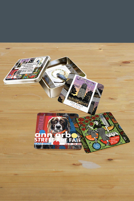 2020-2024 Poster Coasters (set of 4)