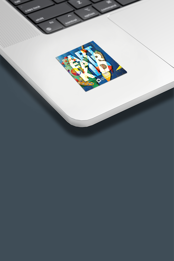 Art Fair Kid Sticker