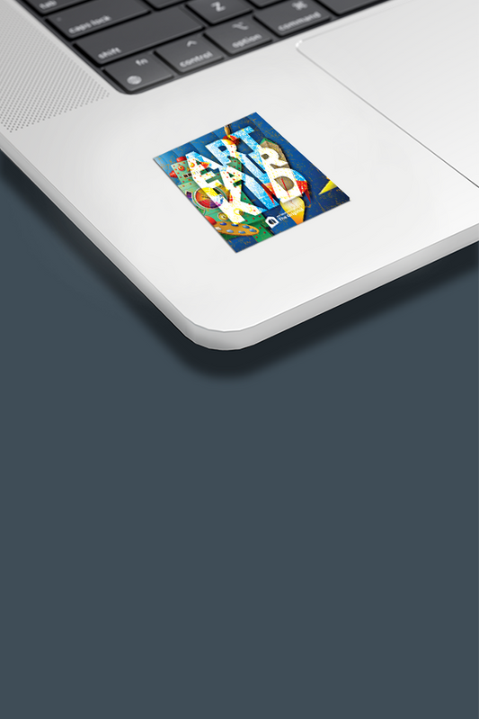 Art Fair Kid Sticker