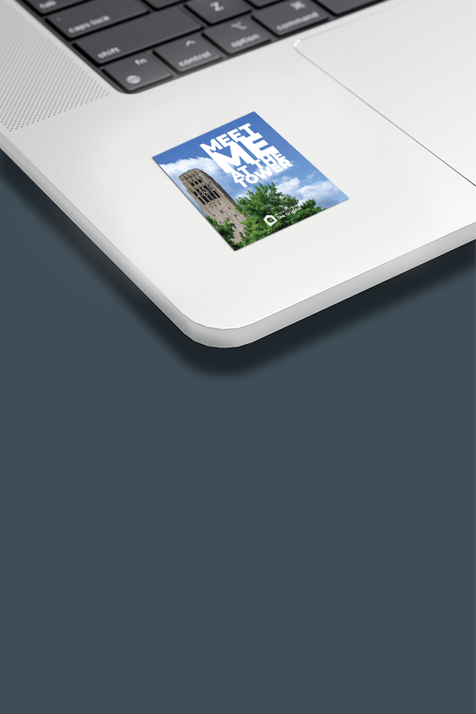 Meet Me at The Tower Sticker