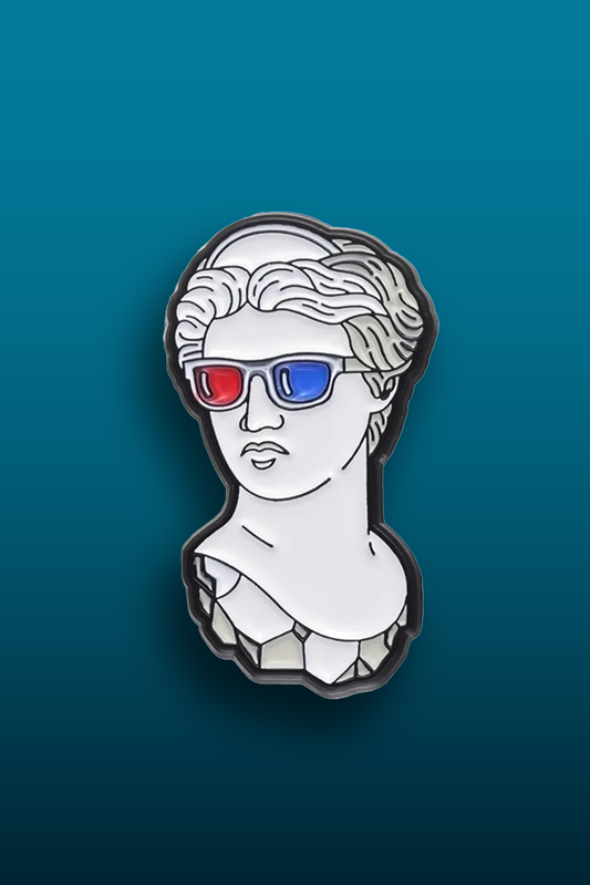 Enamel Pin - 3D Glasses