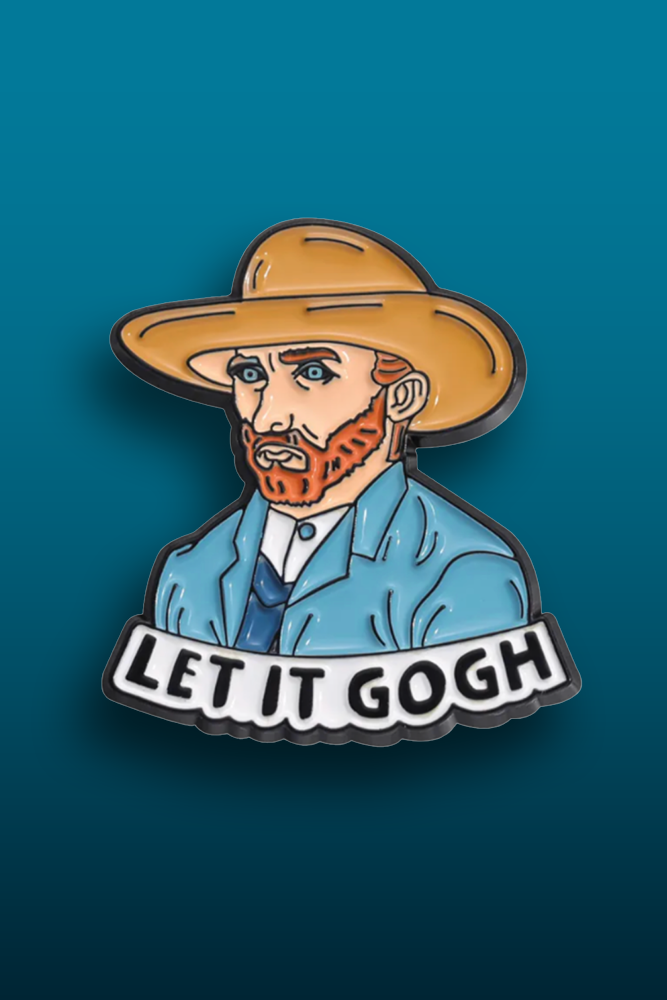 Enamel Pin - Let It Gogh