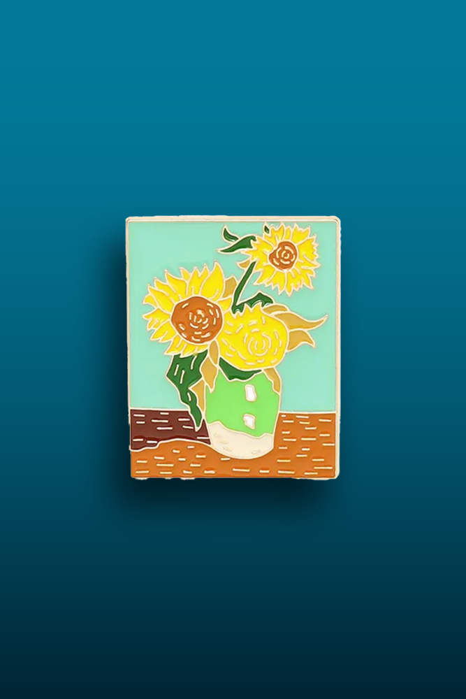 Enamel Pin - Sunflowers
