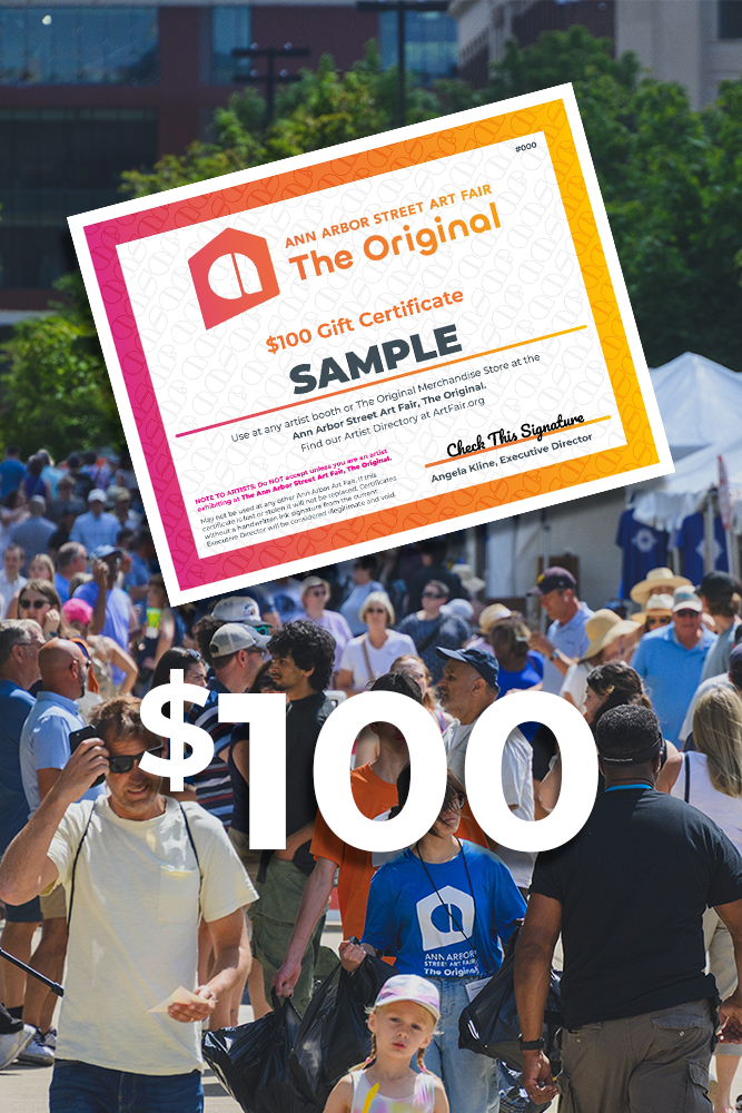 $100 AASAF Gift Certificates - Use at the Fair!